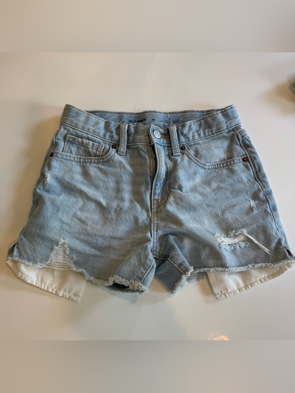 Old Navy Distressed Jean Shorts
